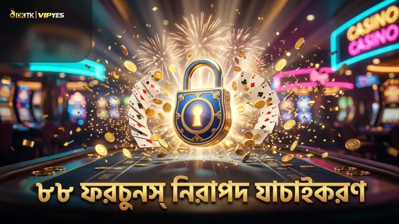 ৮৮ ফরচুনস গেমের নিরাপত্তা যাচাইকরণ প্রক্রিয়া বিশ্লেষণ।