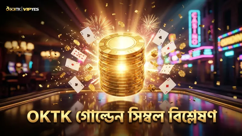 গোল্ডেন সিম্বল বাড়িয়ে জ্যাকপট বোনাসের সম্ভাবনা পরীক্ষা OKTK-তে।