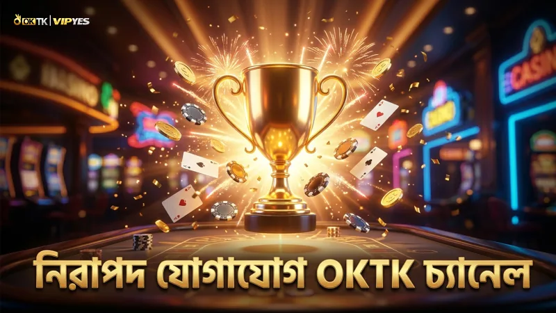 নিরাপদ ও কার্যকর যোগাযোগের জন্য OKTK অফিসিয়াল চ্যানেল ব্যবহার করুন