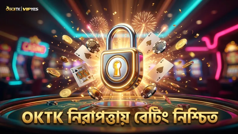 নিরাপদ ও ভেরিফায়েড বেটিং অভিজ্ঞতা নিশ্চিত করতে OKTK এর নিরাপত্তা ব্যবস্থাপনা