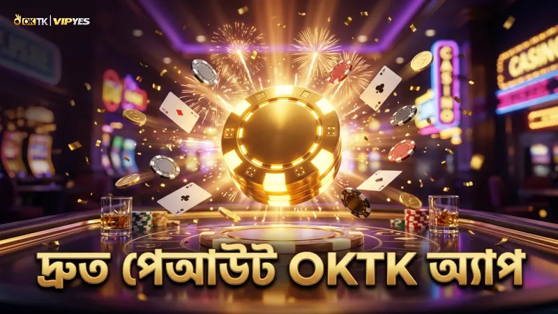 পেআউট প্রক্রিয়া দ্রুত সম্পন্ন করতে OKTK অ্যাপ ব্যবহার করুন
