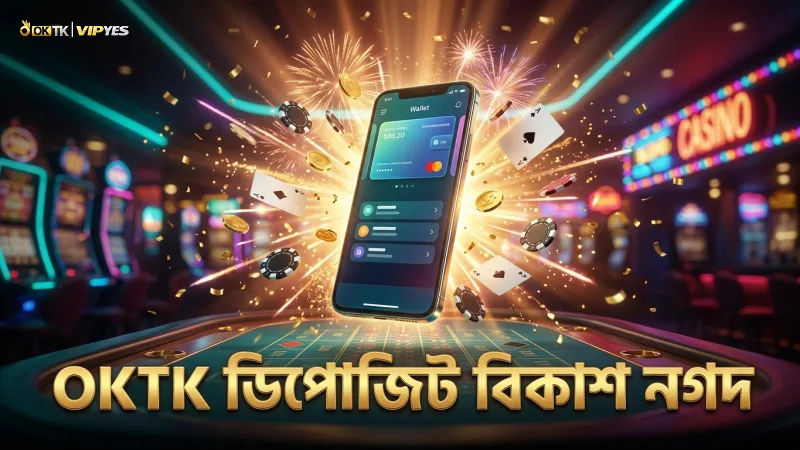 OKTK ডিপোজিটে বিকাশ ও নগদ ব্যবহারের সরাসরি স্ক্রিনশট।