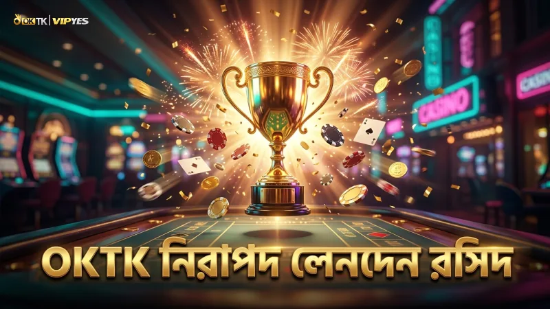 সফল লেনদেনের পর OKTK এর নিরাপদ রসিদ সংরক্ষণ পদ্ধতি।