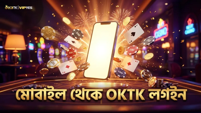 মোবাইল থেকে সরাসরি OKTK অ্যাকাউন্টে লগইন করে শুরু করুন।