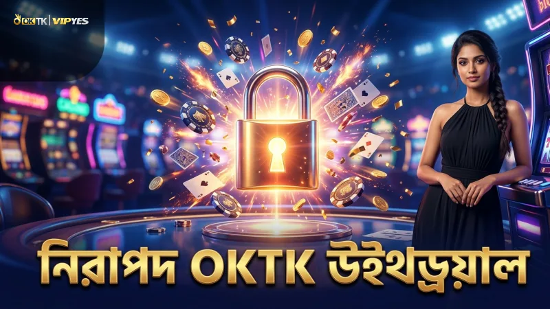 নিরাপদ এবং দ্রুত OKTK উইথড্রয়াল নিশ্চিত করতে সতর্ক থাকুন।