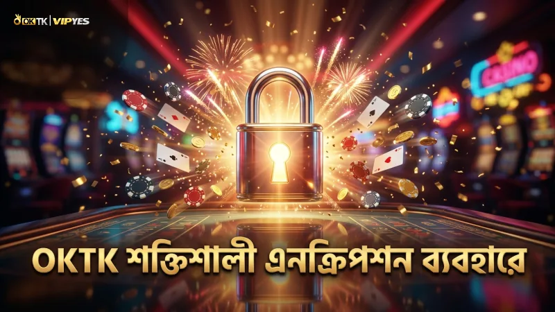 OKTK তথ্য সুরক্ষায় শক্তিশালী এনক্রিপশন ব্যবহার করে