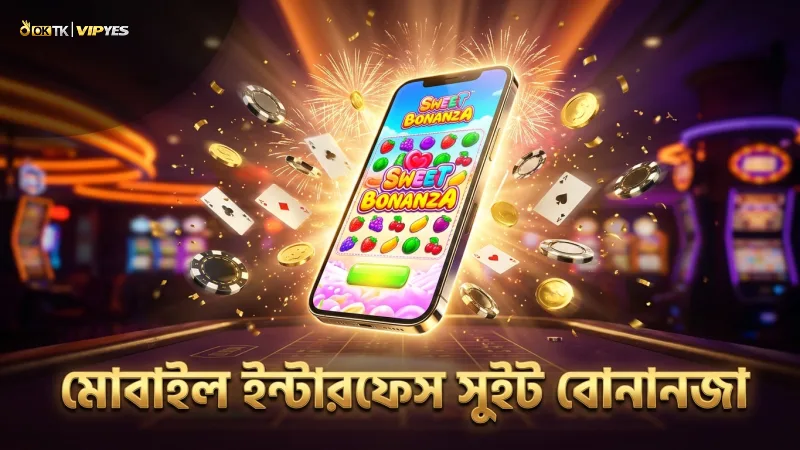 মোবাইল থেকে সুইট বোনানজা গেমের ব্যবহারযোগ্য ইন্টারফেস
