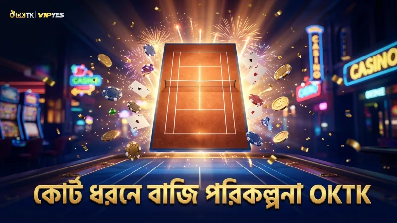 কোর্টের ধরন বুঝে টেনিস বাজি পরিকল্পনা করা যায়